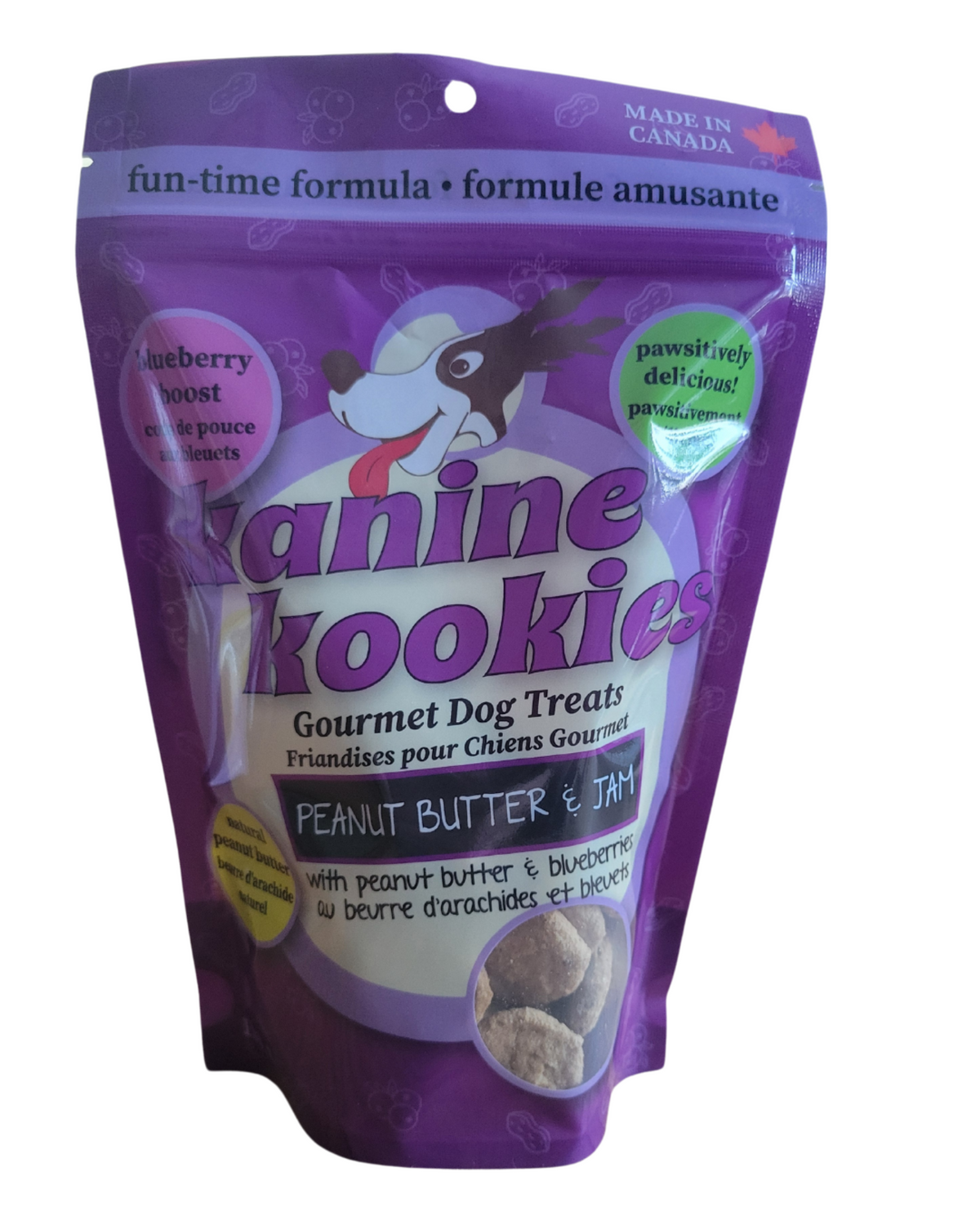 Gourmet peanut butter dog treats for sensitive dogs