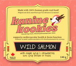 Salmon and sardines dog treats with omega-3 for brain health and cognitive function